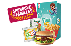 La Fun Box, c'est le menu presque<br />comme les grands !